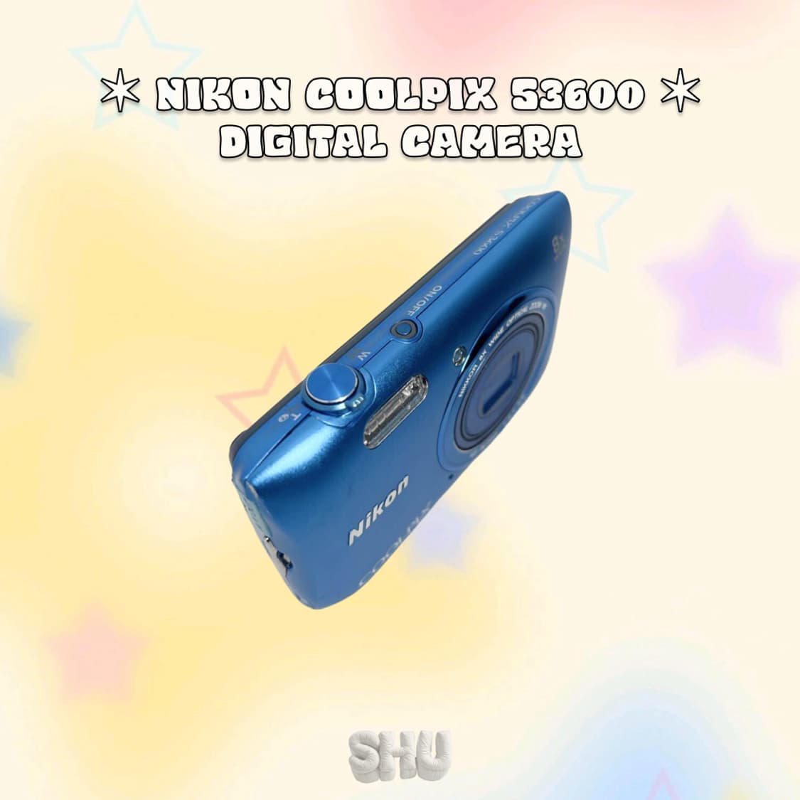 니콘 쿨픽스 S3600 빈티지 디카 블루 상품이미지7