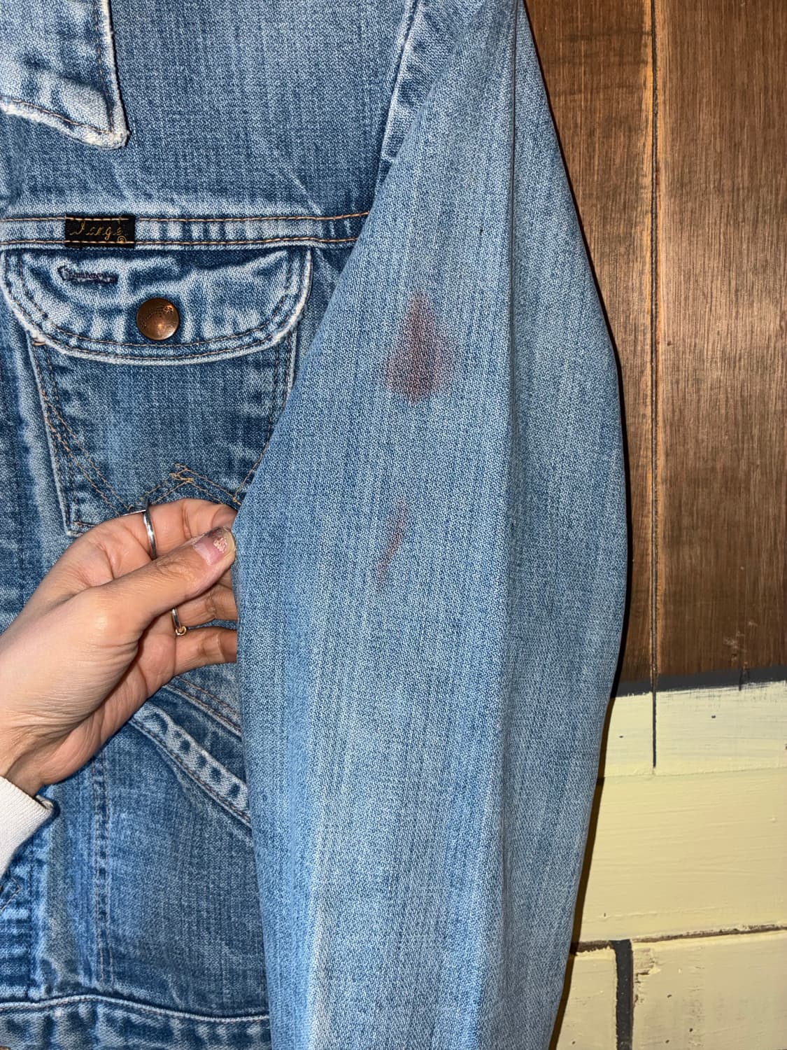 1970-80's Vintage Wrangler Denim Jacket 상품이미지4