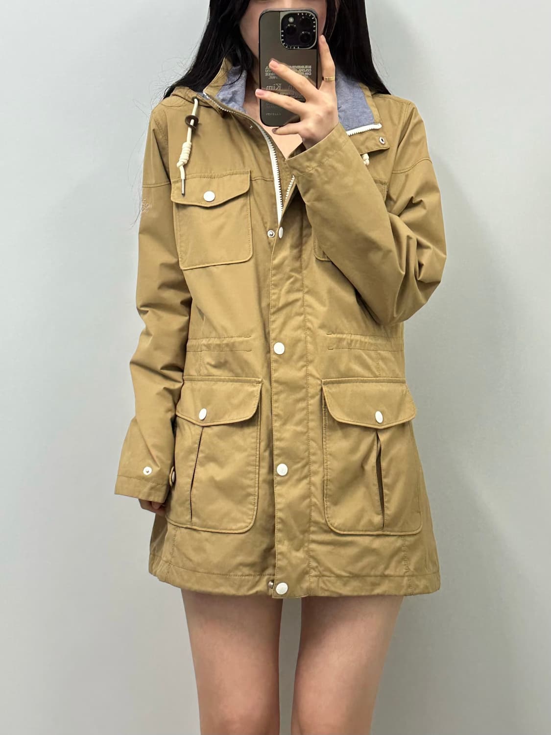 노스페이스 화이트라벨 베이지 포켓 자켓 상품이미지1