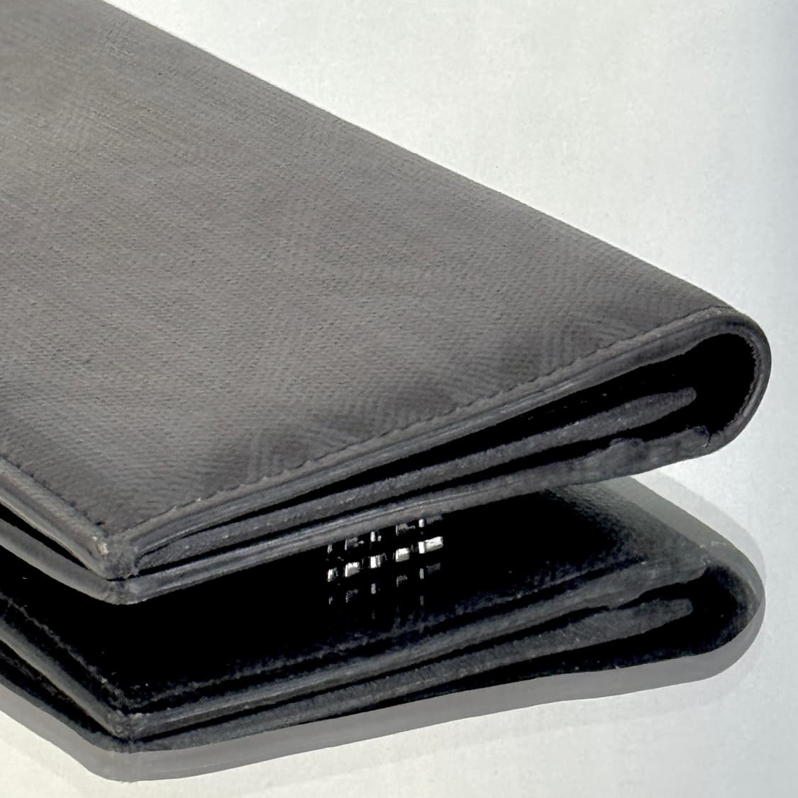 디올 다이아몬드 블랙 브라짜 장지갑 월렛 상품이미지5