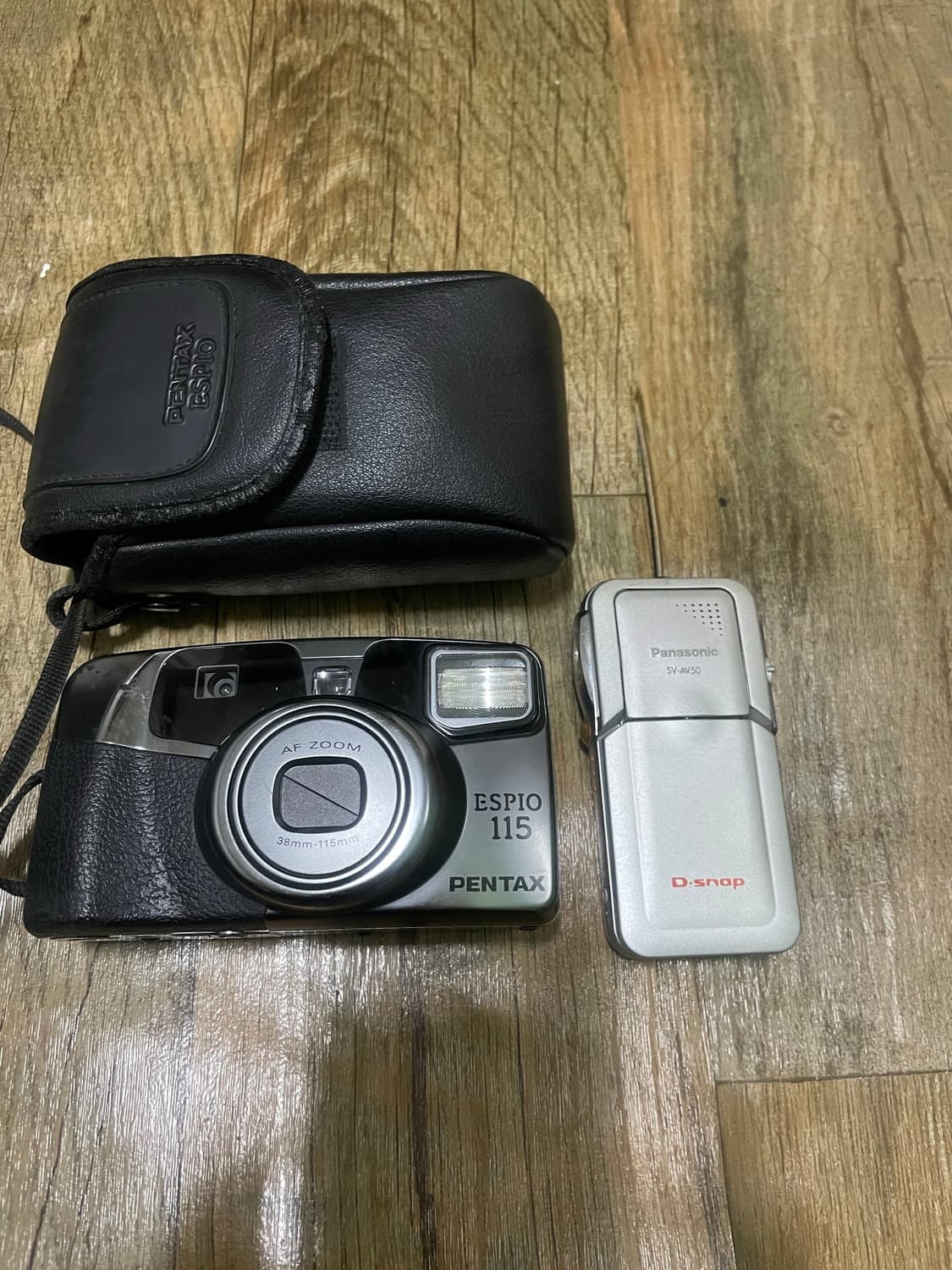 빈티지 카메라  / Pentax Espio 115 + Panasonic 상품이미지1