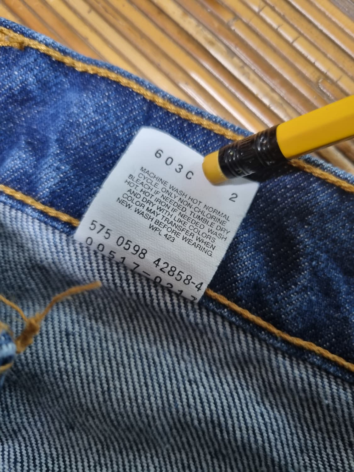 90s USA 517 30x30 리바이스 레드탭 상품이미지9