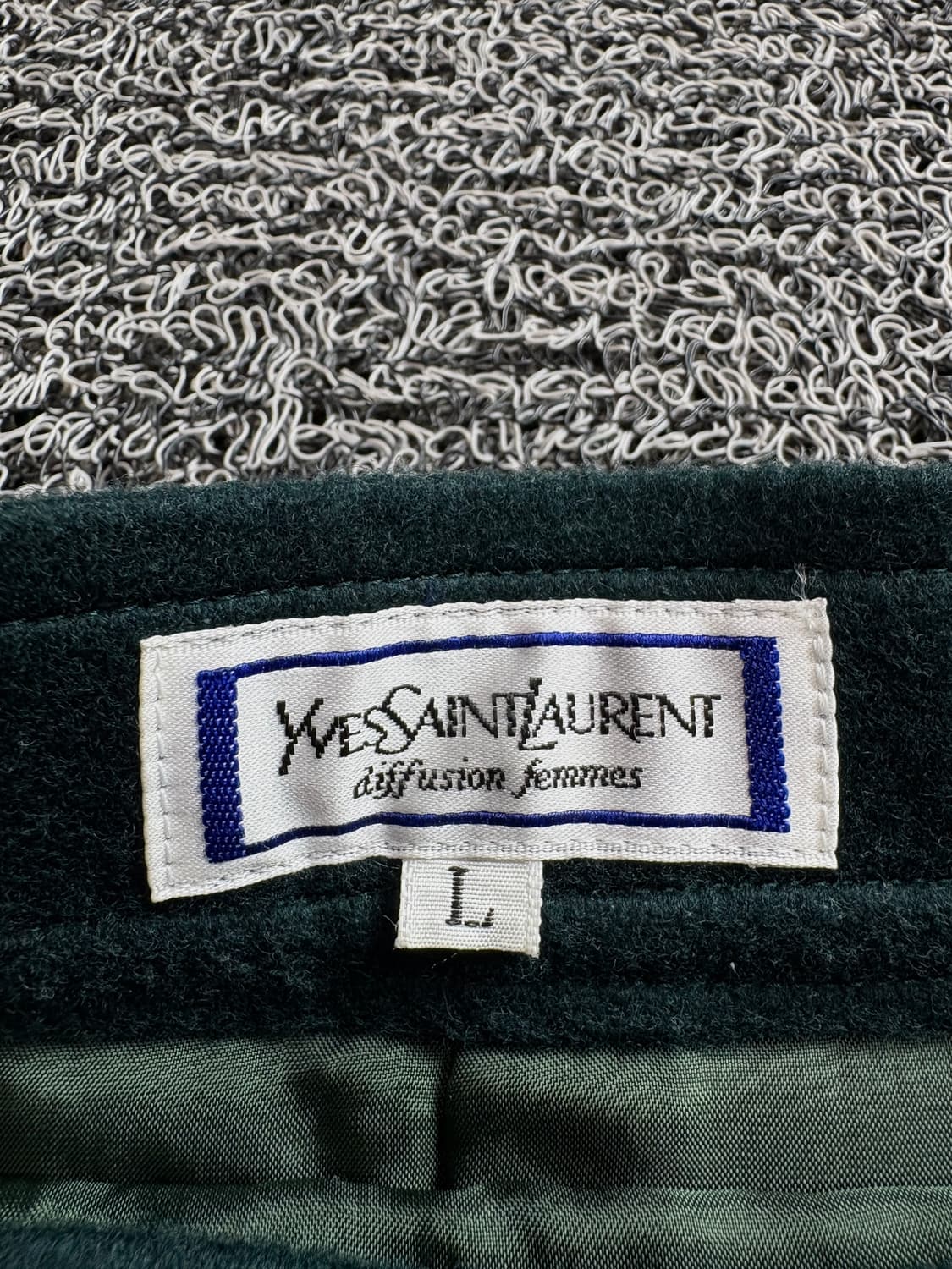 90s YSL 입생로랑 아카이브 핀턱 스커트 3966 상품이미지3