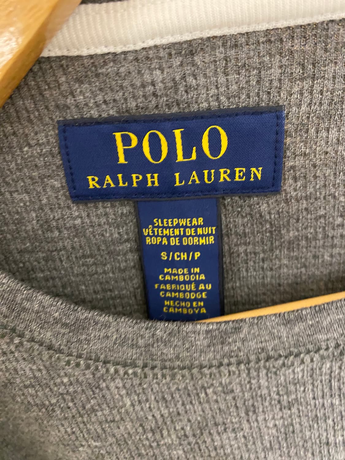 POLO waffle knit t-shirts 폴로 와플 니트 티셔츠 상품이미지4