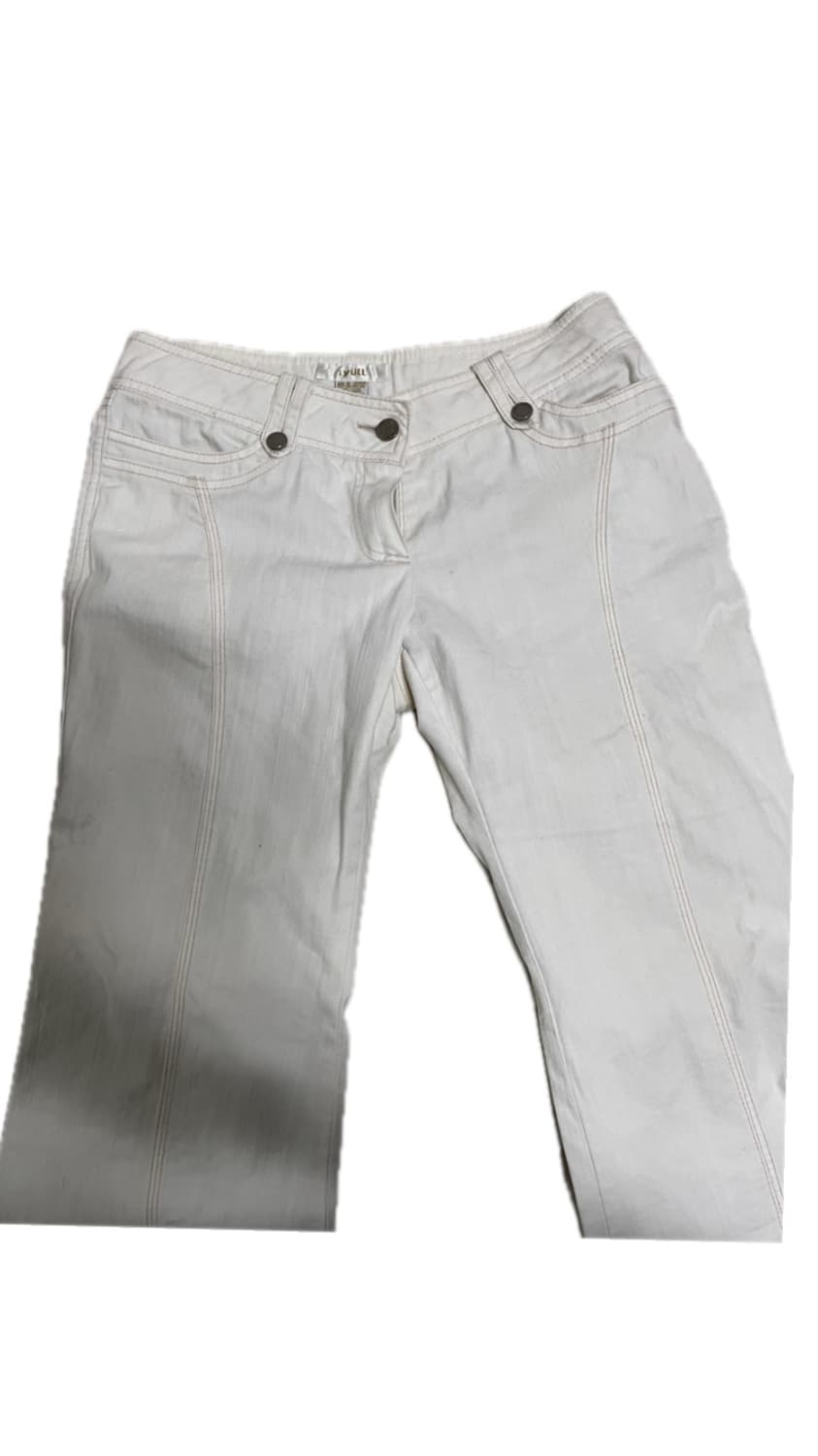 버튼 포인트 y2k 부츠컷 팬츠 상품이미지2