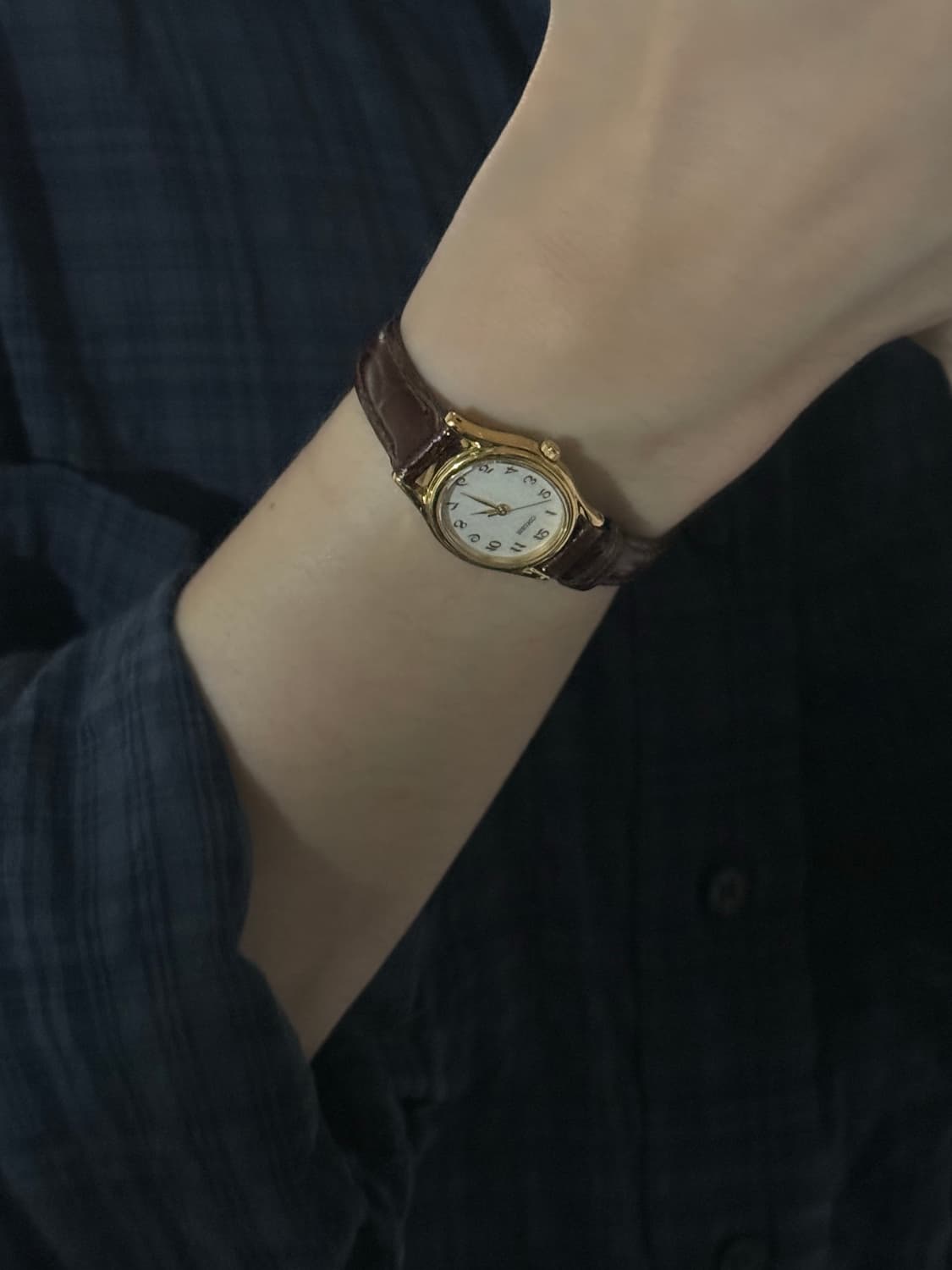 SEIKO 빈티지 여성 쿼츠 시계 상품이미지5