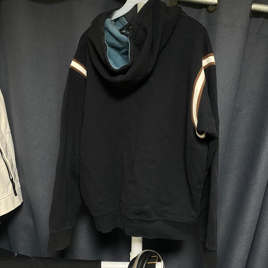 슈프림 로고 후드집업 M 상품이미지4