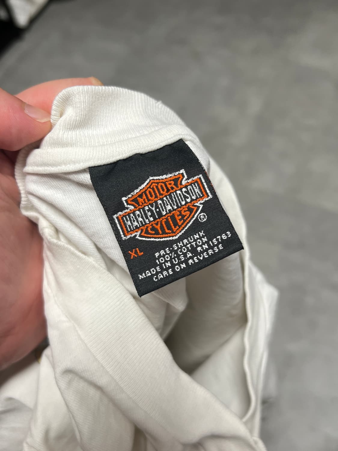할리데이비슨 자수 반팔 xl 상품이미지4