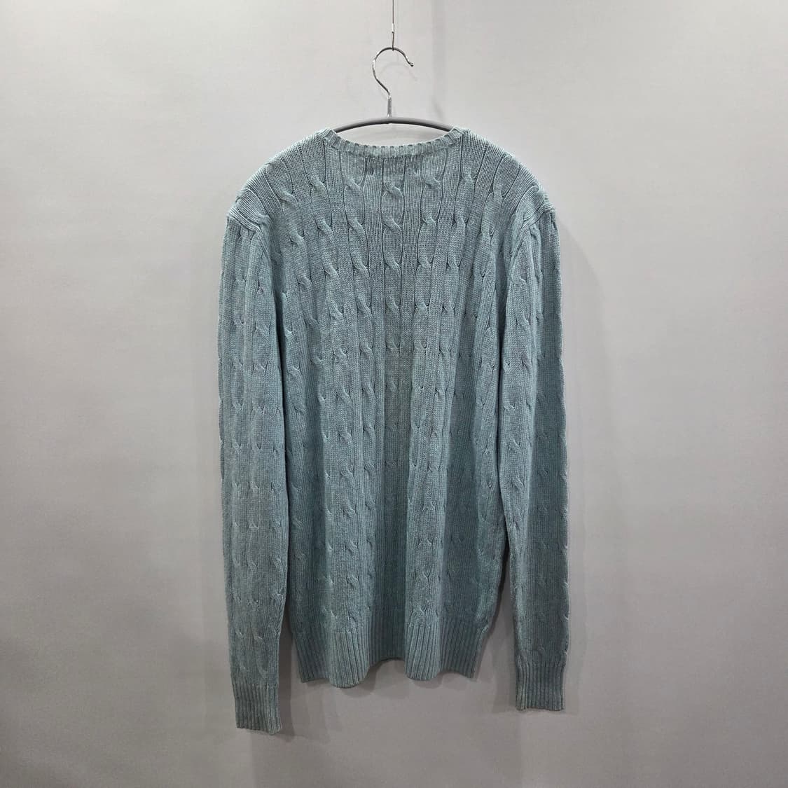 폴로랄프로렌 실크 케이블 니트 L 상품이미지5