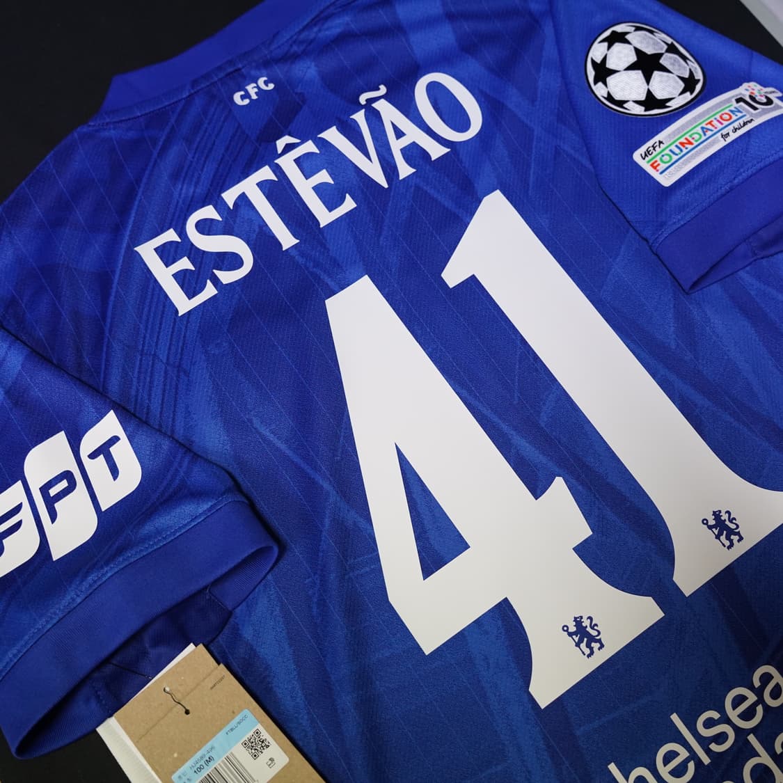 [해외 M] 25/26 첼시 에스테방 홈 챔스 유니폼 상품이미지4