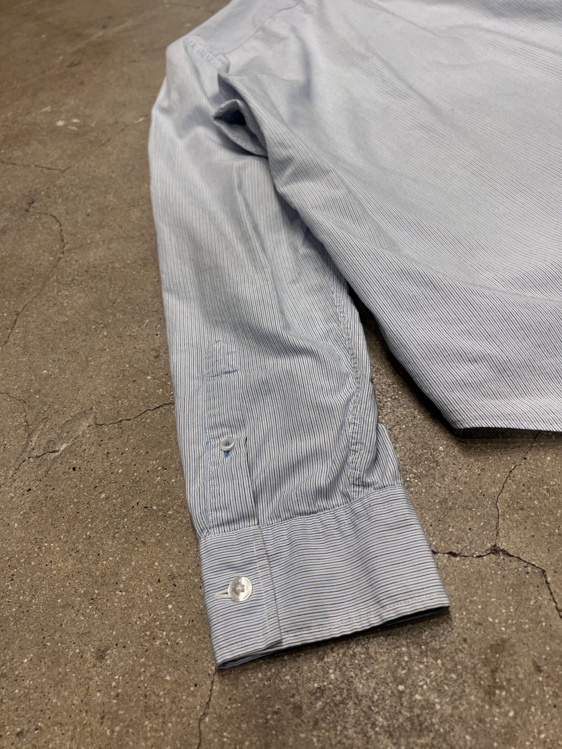 버버리 브릿 스트라이프 코튼 셔츠  상품이미지5