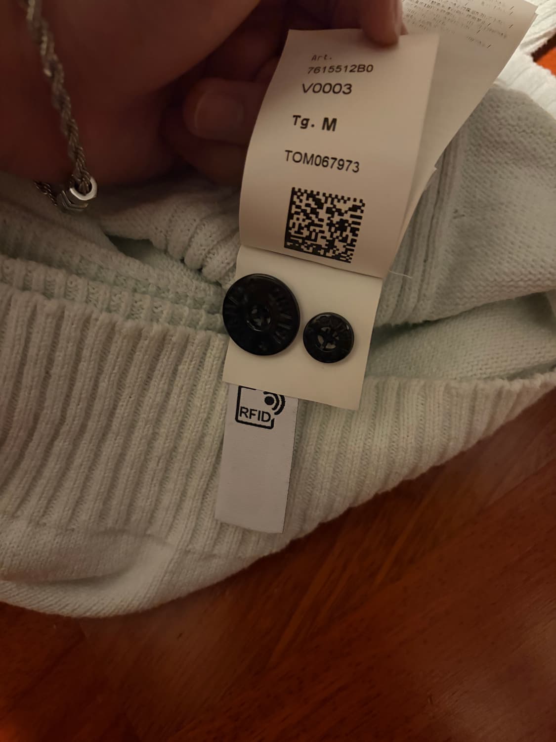 스톤아일랜드 니트 가디건 M 상품이미지2