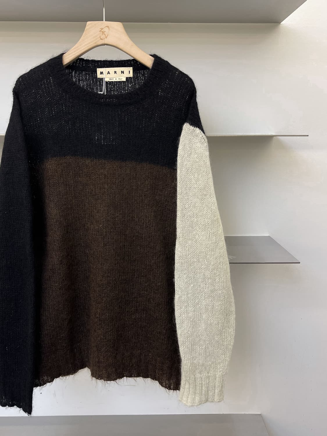 마르니 16aw 컬러블록 모헤어 스웨터 상품이미지3