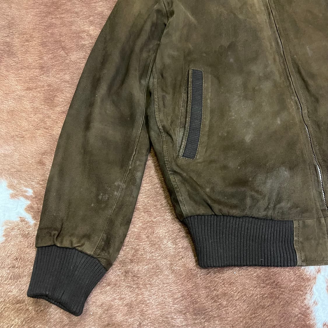 90's vintage leather jacket 상품이미지3