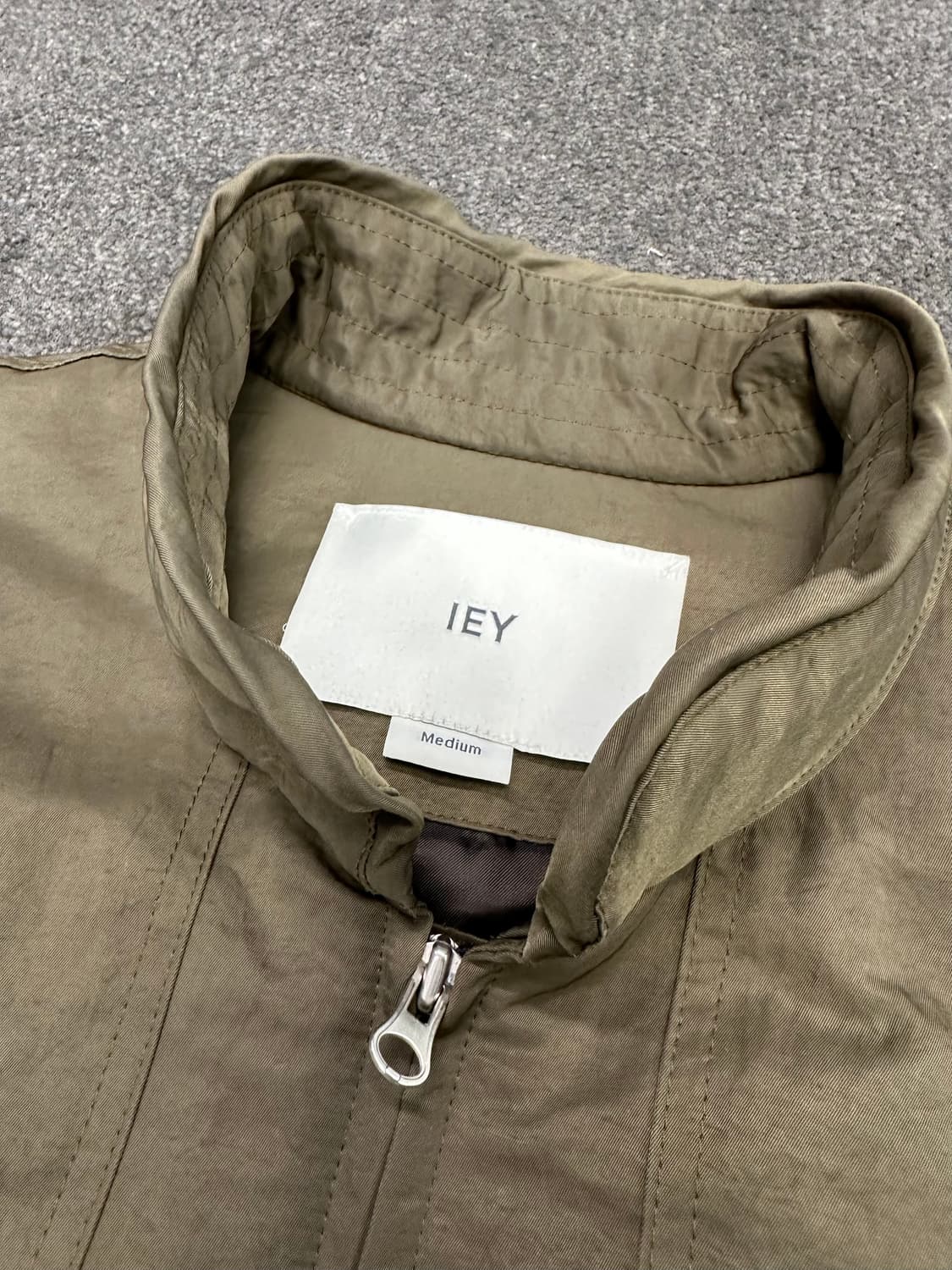 IEV 봄버 자켓 M 카키 상품이미지4