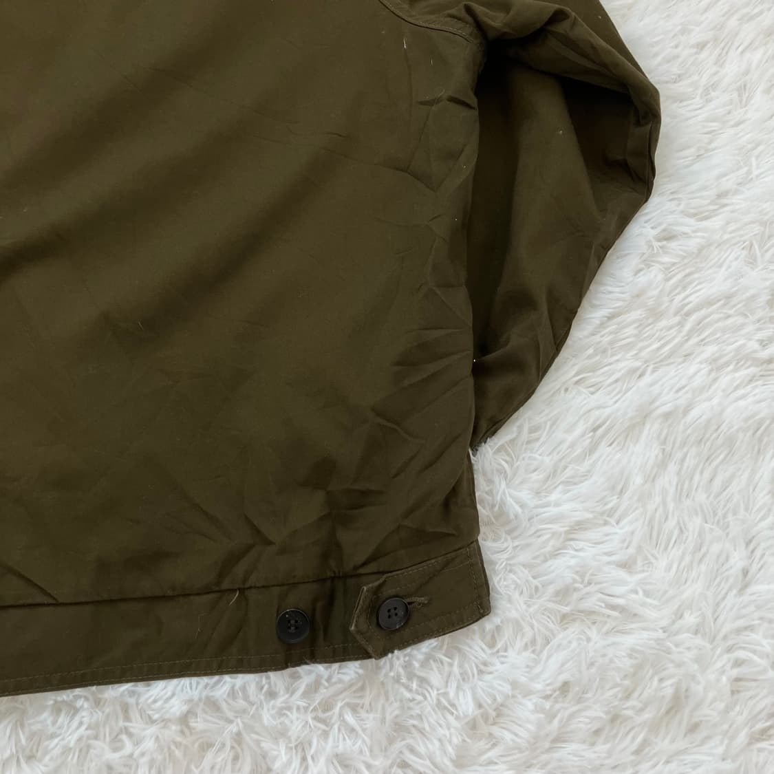 빈티지 카키 체크 버튼 자켓 y2k 스트릿 갸루 펑키 일본빈티지646 상품이미지5