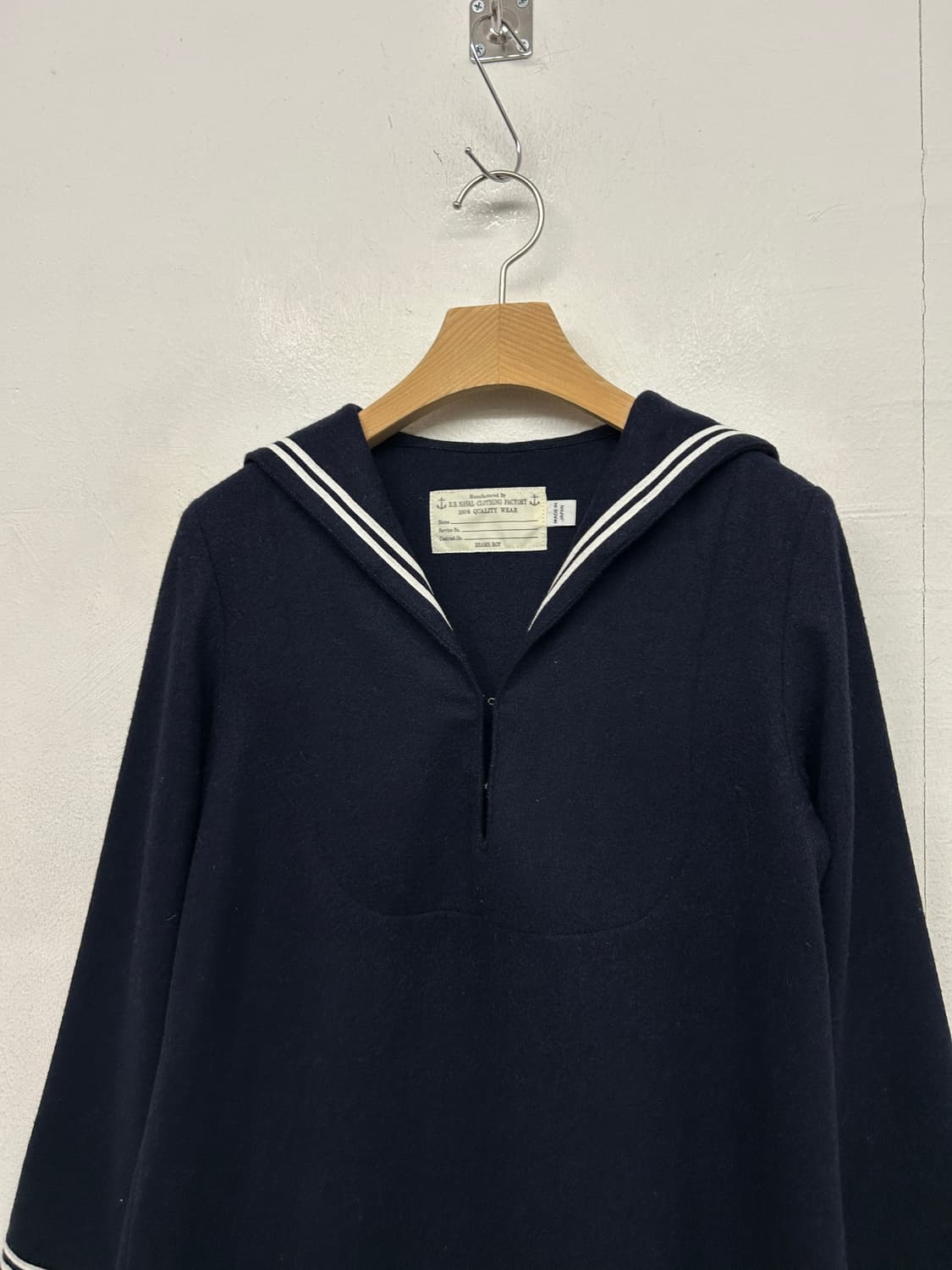 빔즈보이 세일러 울 원피스 상품이미지2