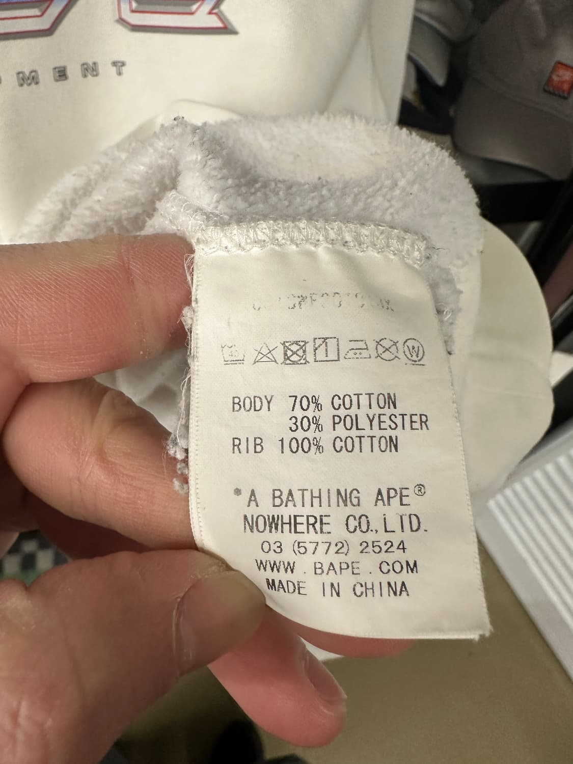 베이프) BAPE 맨투맨 XL  상품이미지7