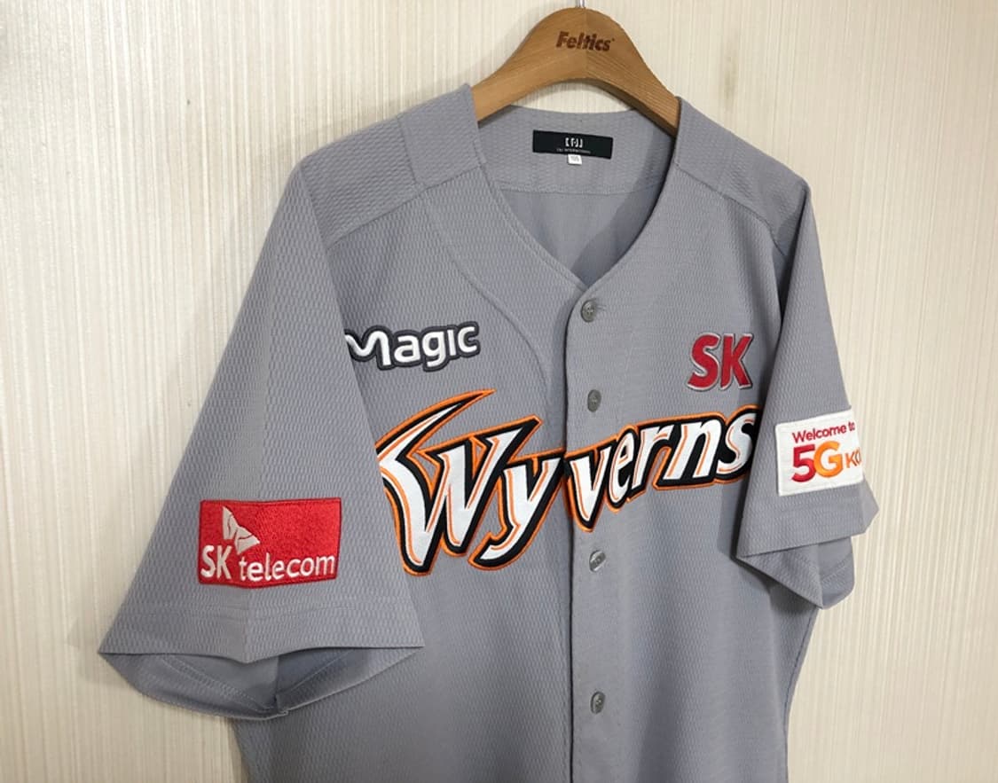 KBO SK와이번스 어센틱 홈유니폼/져지 105 #23 켈리 상품이미지5