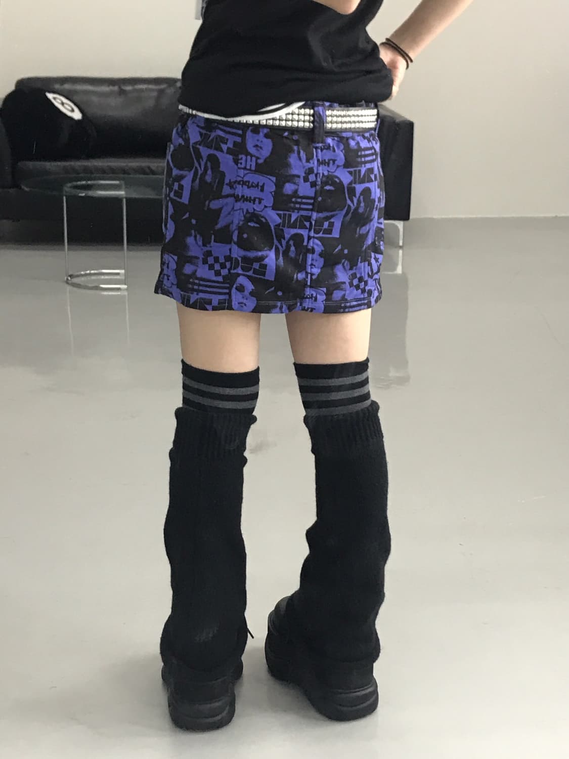 Ghost Of Harlem Y2k Mini Skirts 상품이미지3