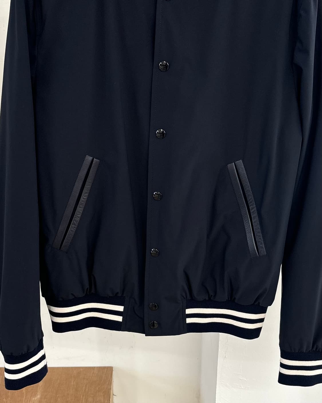 산드로 네이비 바시티 자켓 상품이미지5