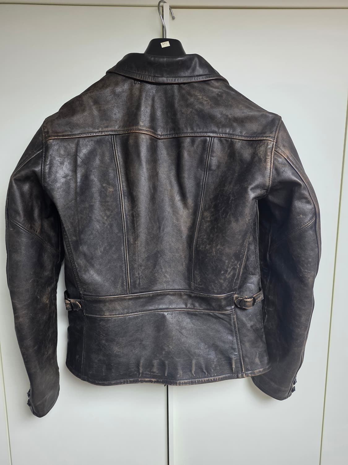 RRL 더블알엘 뉴스보이 가죽자켓 S 상품이미지2