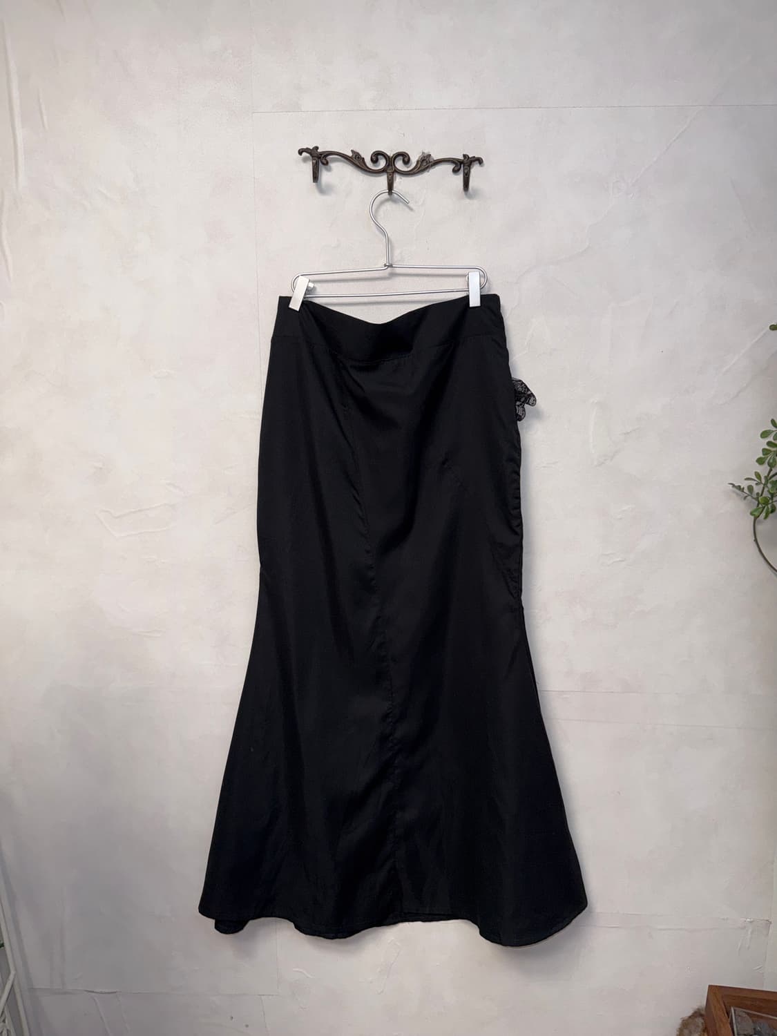 Black oriental dragon lace corset skirt 상품이미지3