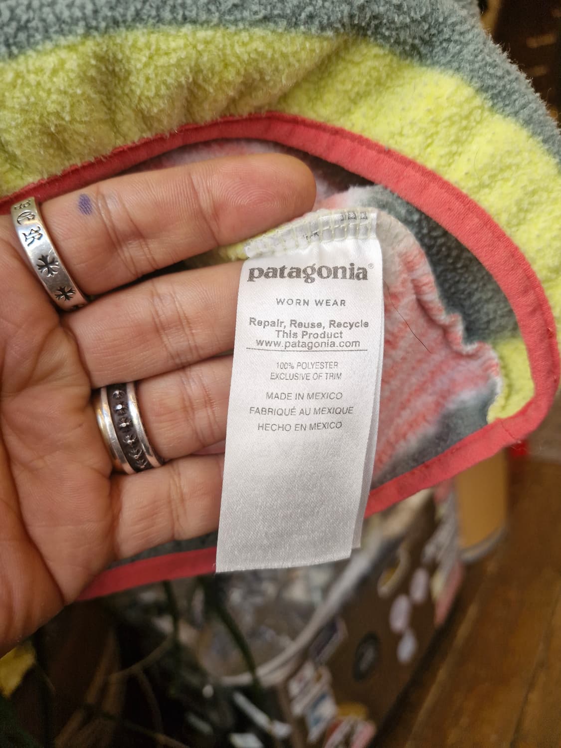 Z-296 파타고니아 신칠라 트로피컬 레인보우 상품이미지6