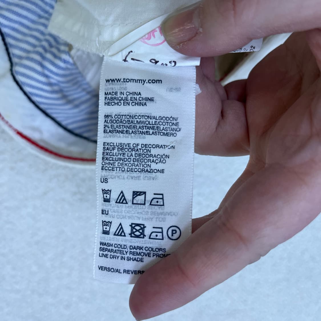 S 타미힐피거 치노팬츠 면바지 0331M 상품이미지3