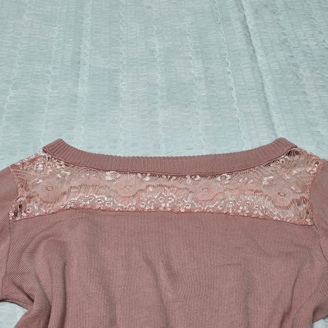 핑크레이스 히메스나계st 로맨틱 니트블라우스 상품이미지6