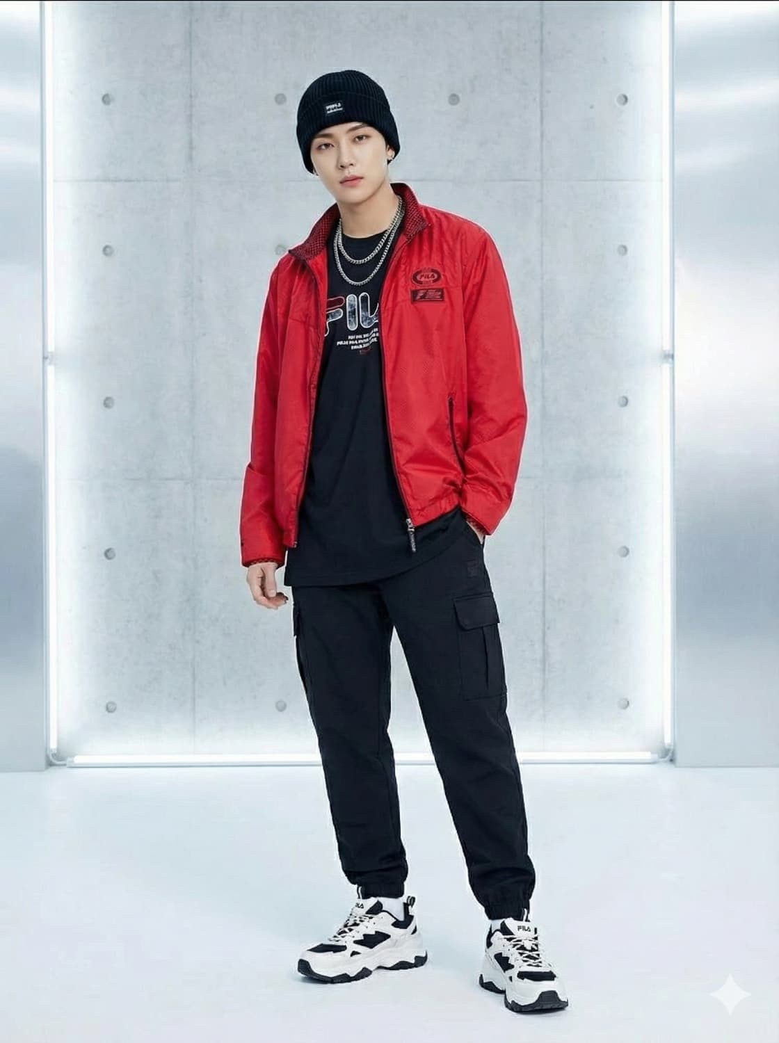 휠라(FILA) 빈티지 트랙 재킷_105 상품이미지1