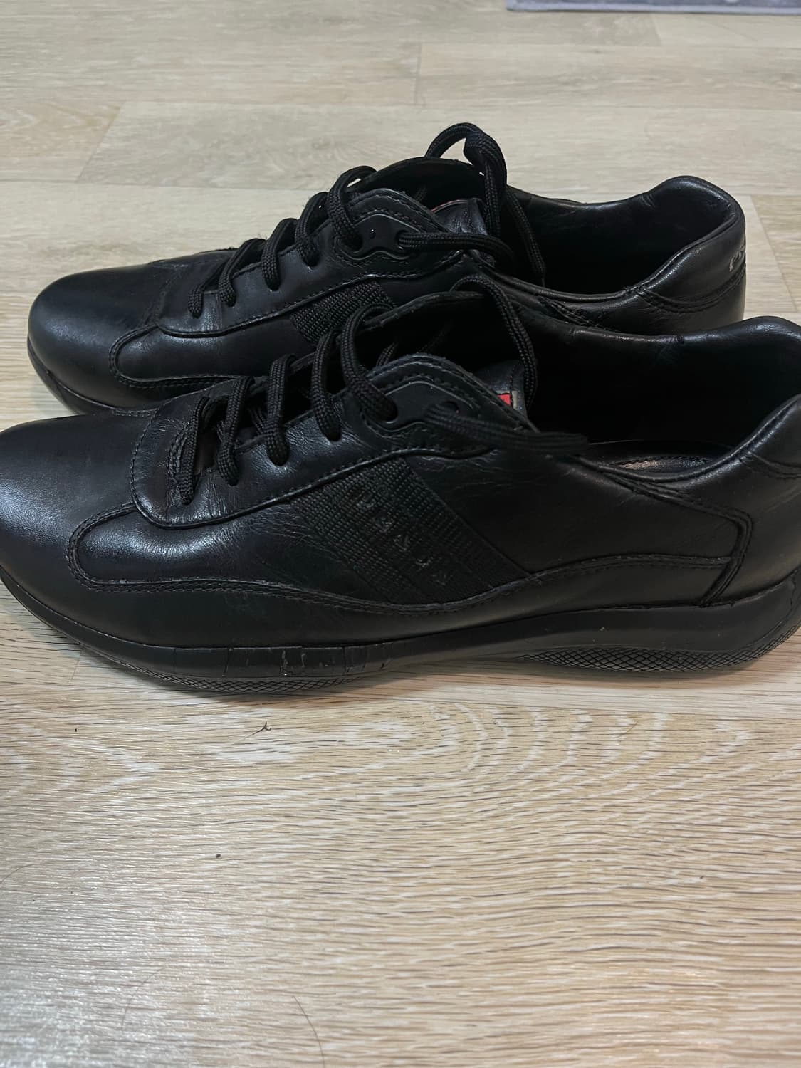 프라다 스포츠 아메리카 컵 트리플 블랙 레더7 상품이미지2