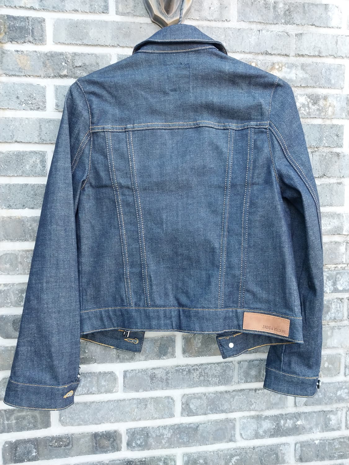 새제품 자딕앤볼테르 스틸와펜 청쟈켓 xs 상품이미지10