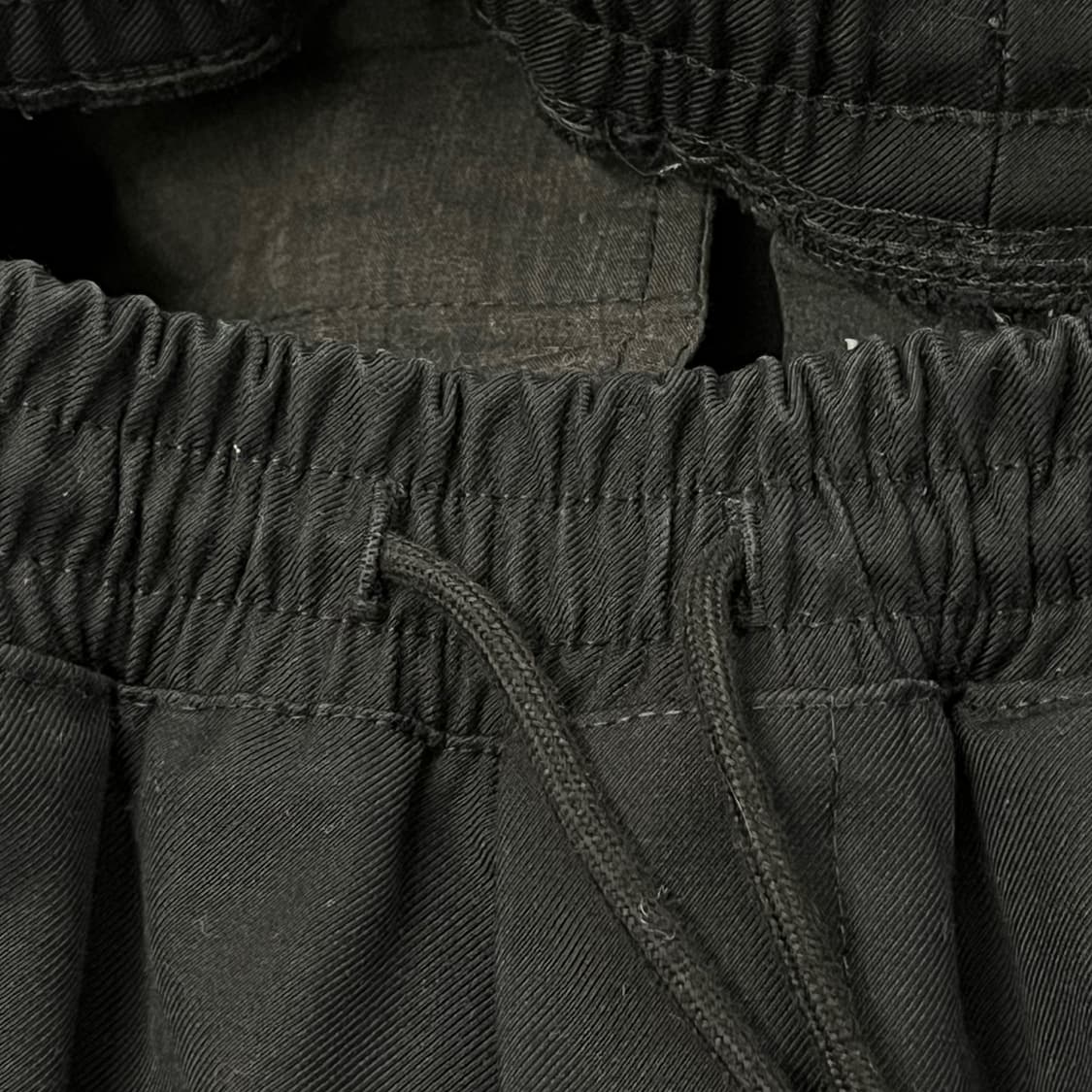 [정품/M] 낫포너드 블랙 카고 조거팬츠 허리밴딩 바지 b16 상품이미지6