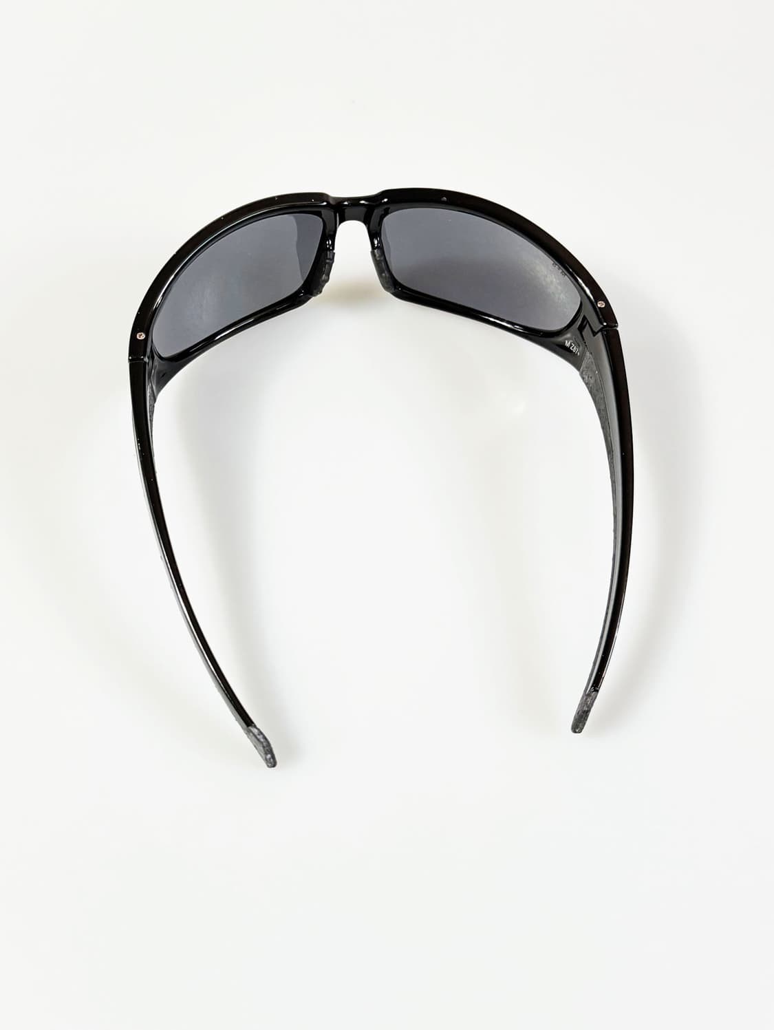 90s MAX FORCE 블랙 볼드 랩어라운드 빈티지 선글라스 상품이미지5