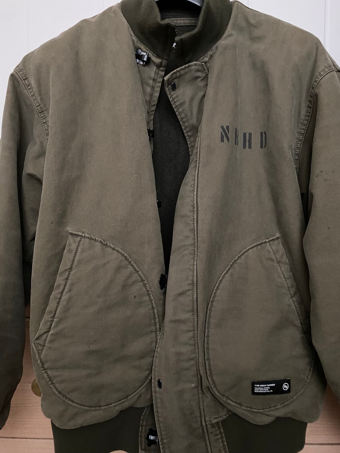 네이버후드 덱자켓 / NBHD 밀리터리 마린 상품이미지2