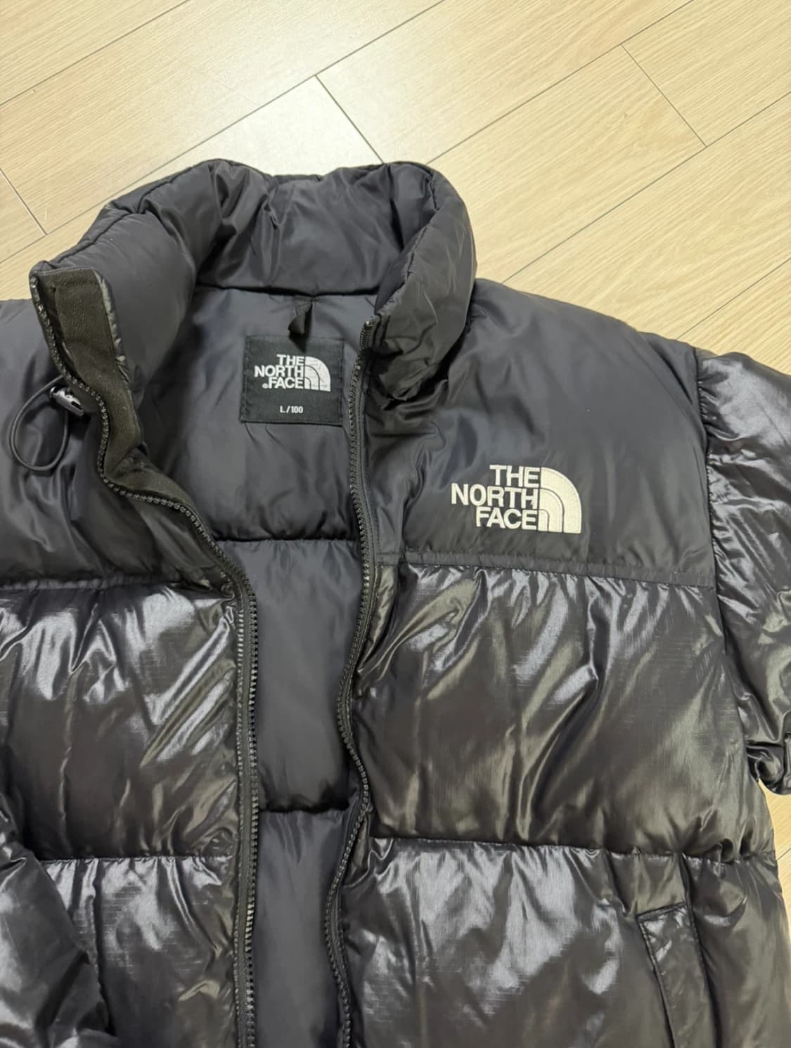 노스페이스 1996 눕시 패딩 블랙 L 상품이미지1