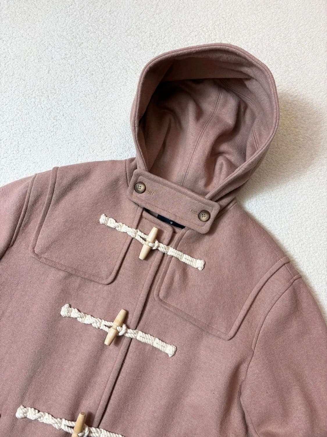 레겐보겐 REGEN BOGEN 누빔 핑크 더플 후디 코트 PN6833 상품이미지2