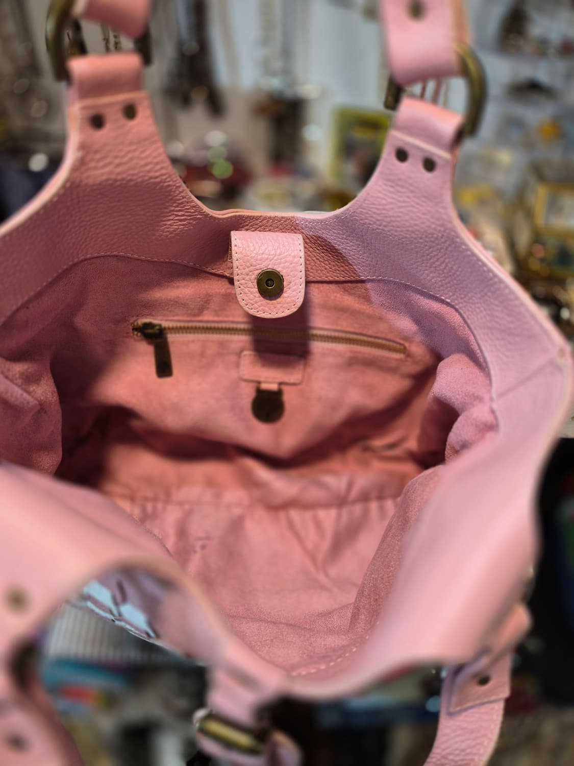 MULBERRY 핑크위빙레더숄드백 상품이미지7