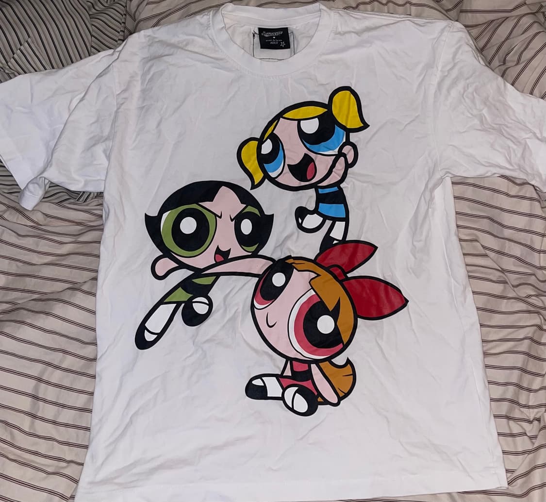 파워퍼프걸 빅프린팅 티셔츠 상품이미지1