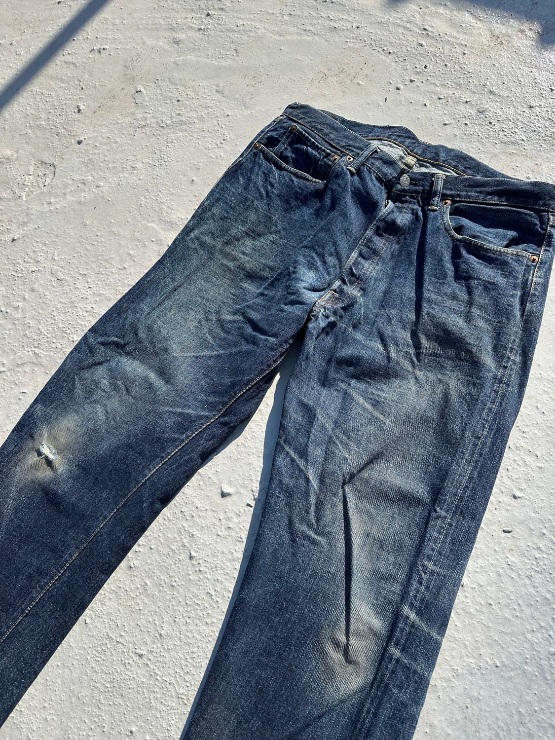 웨어하우스 1101 원워시 셀비지 상품이미지2