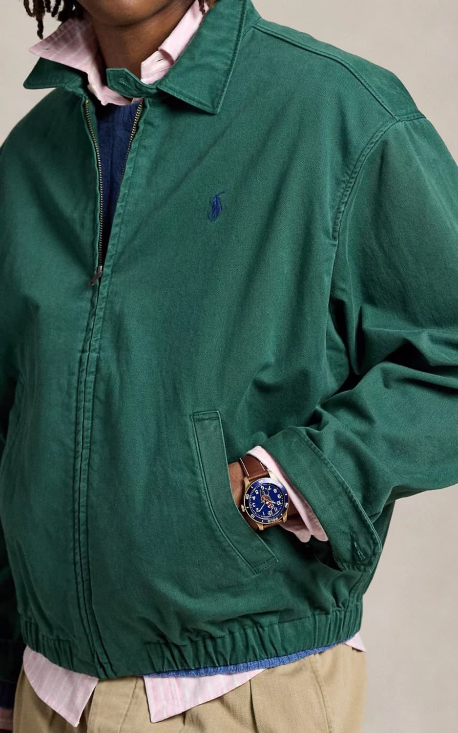 폴로 랄프로렌 빅자켓 그린 상품이미지5