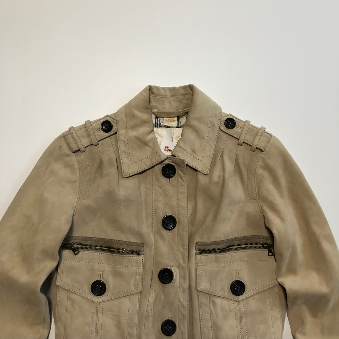 코치 스웨이드 레더자켓  상품이미지3