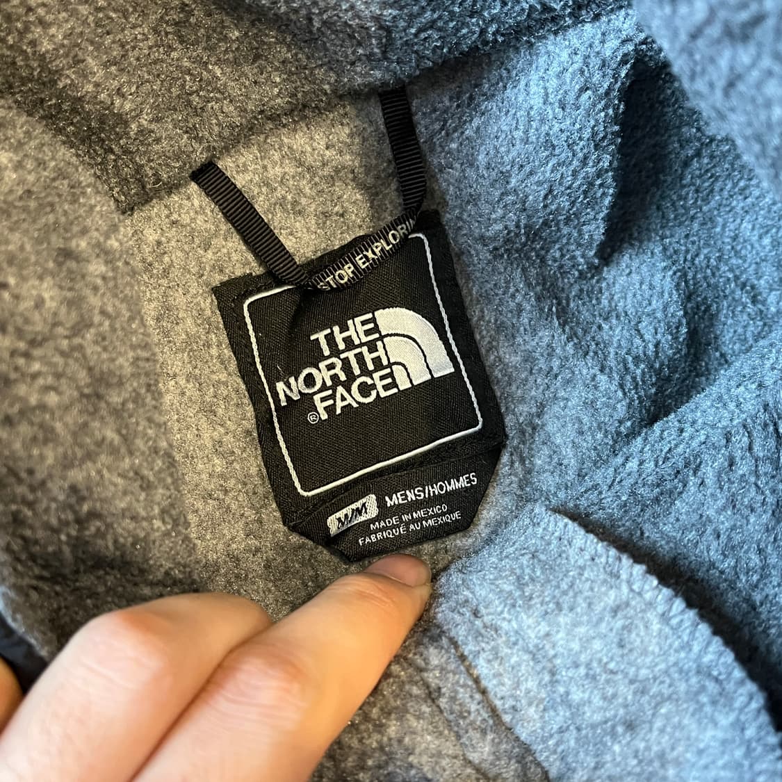 노스페이스 정품 데날리 플리스 그레이 자켓 상품이미지7