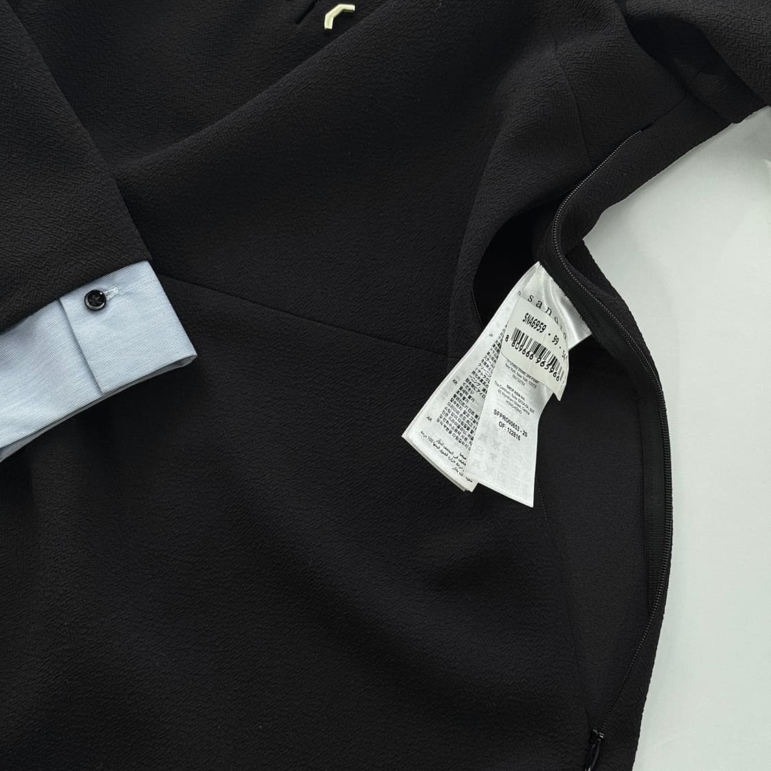 산드로 포플린 셔츠 레이어드 원피스 상품이미지4