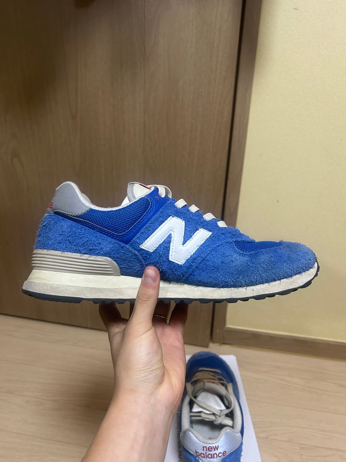뉴발란스 574 블루 270 상품이미지5