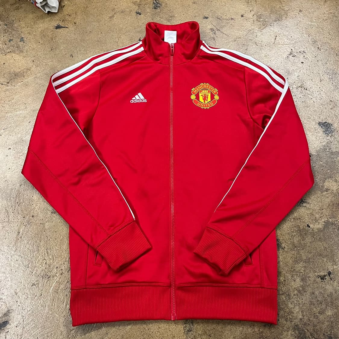 [정품/90] 아디다스 맨체스터 유나이티드 트랙탑 져지 레드 b16 상품이미지2