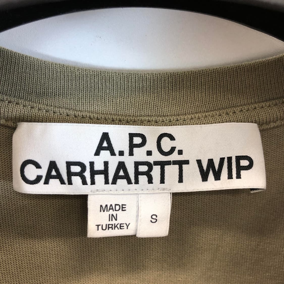 A.P.C x 칼하트WIP 아카이브 반팔 S 상품이미지5