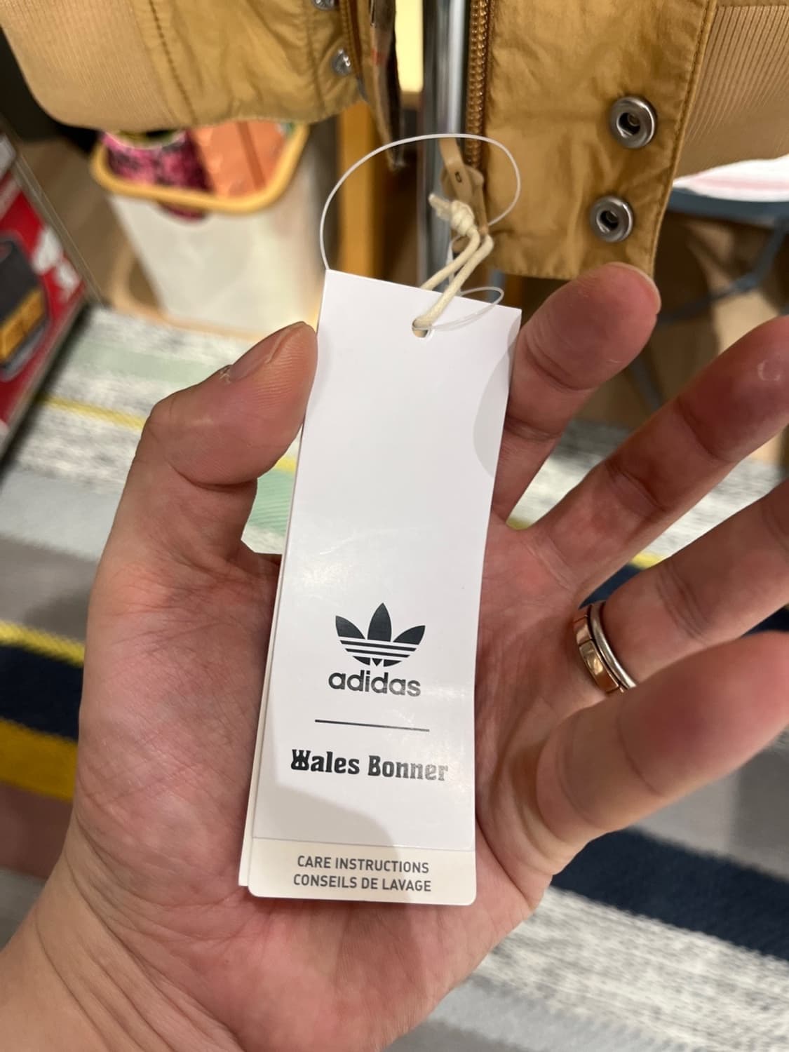 웨일즈보너 x 아디다스 양면 해리스 자켓 L 상품이미지4