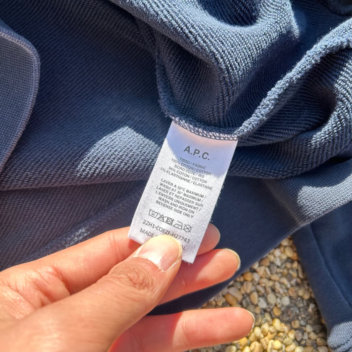 아페쎄(A.P.C) 아킬로고 스웨트 셔츠 상품이미지5